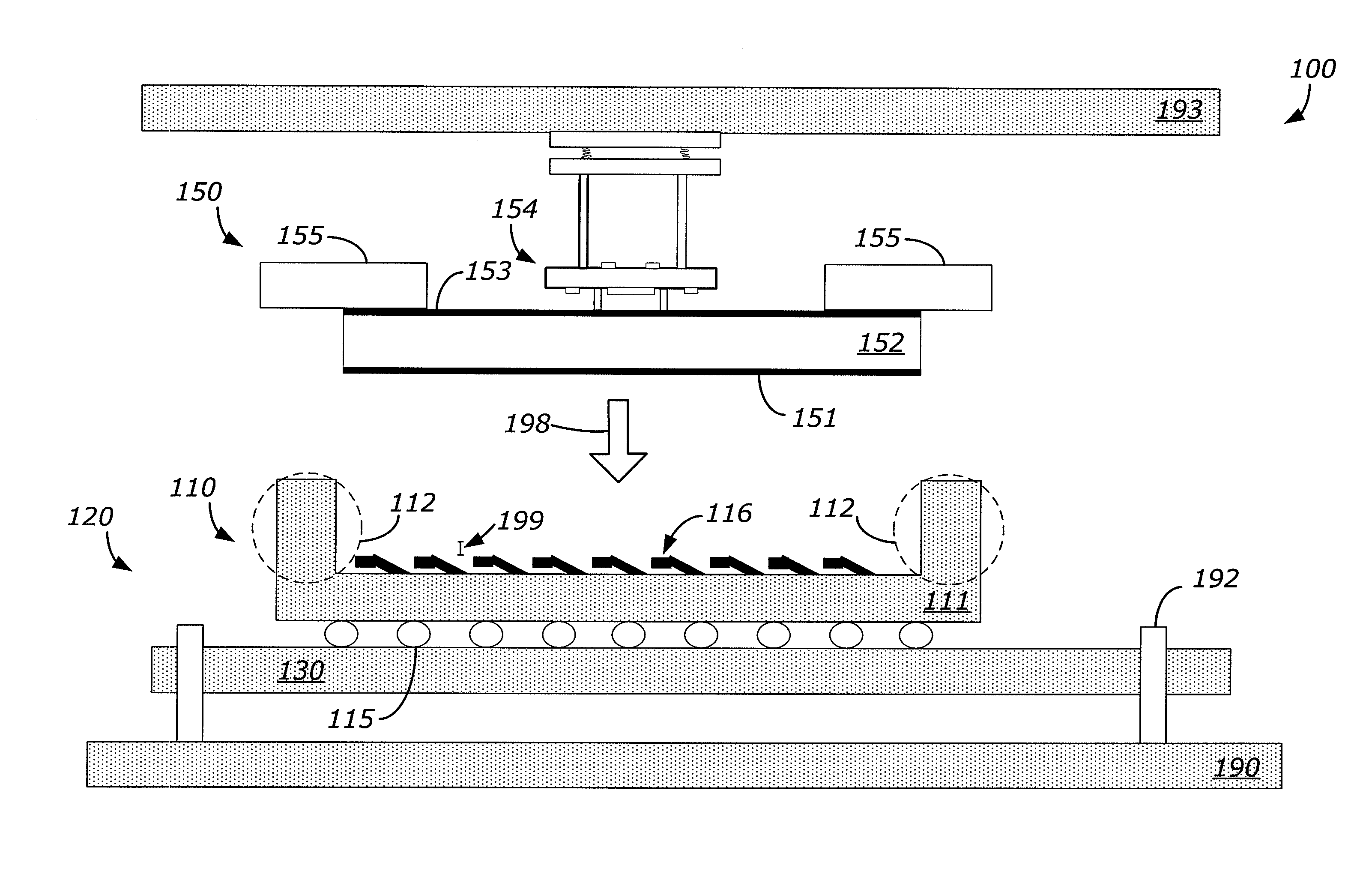 Low capacitance probe for testing circuit assembly