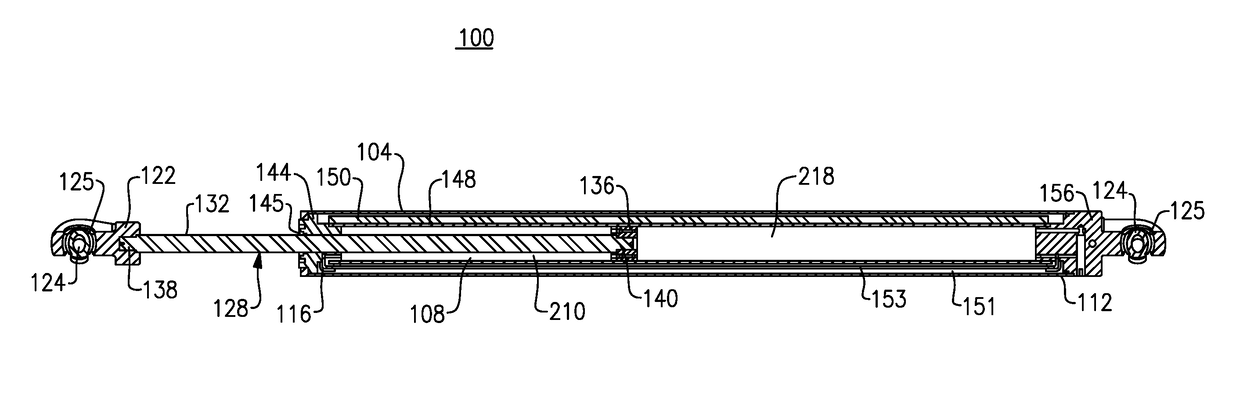 Viscous damper assembly having lockout function