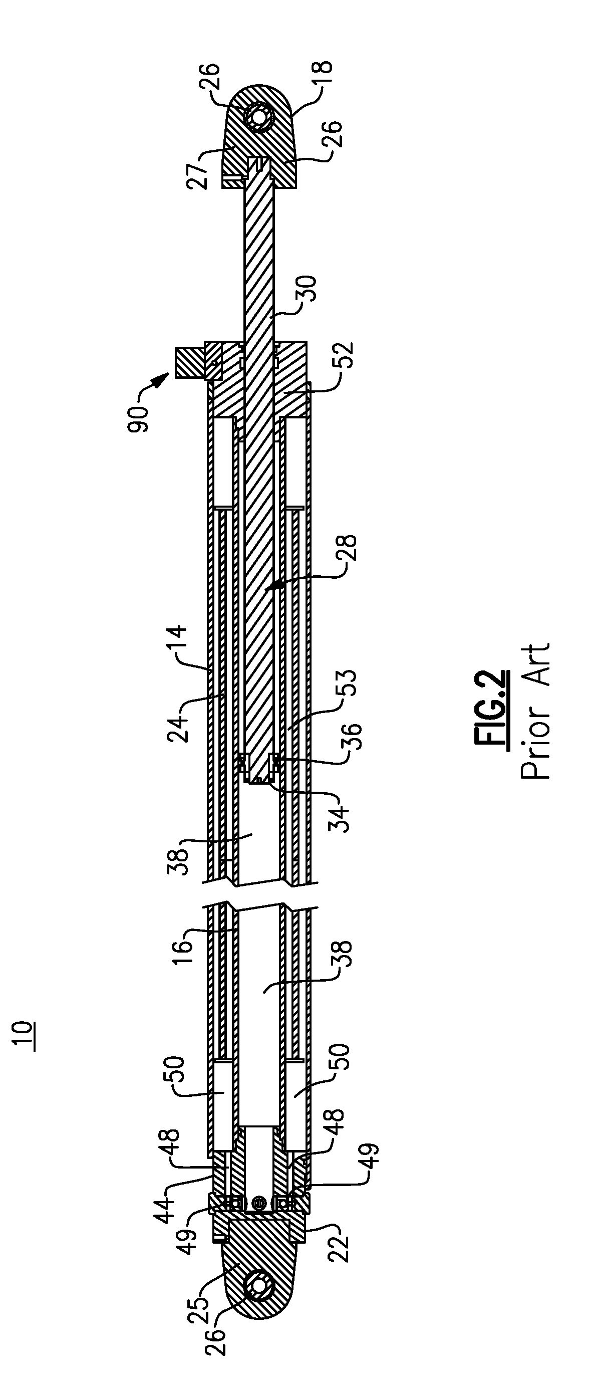 Viscous damper assembly having lockout function