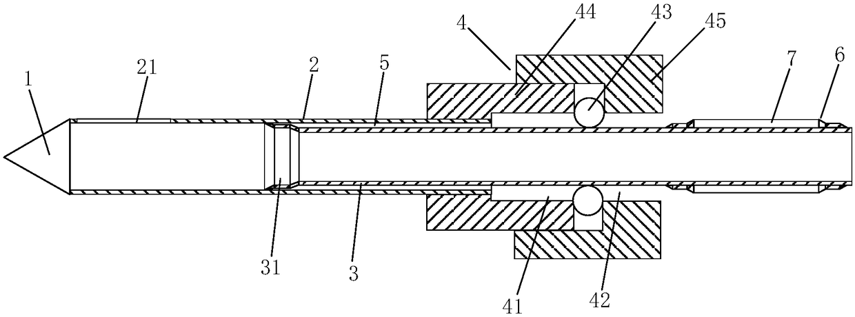 Biopsy rotary cutting device