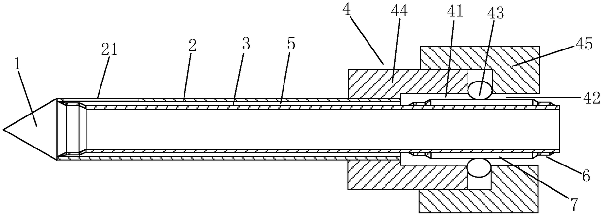 Biopsy rotary cutting device