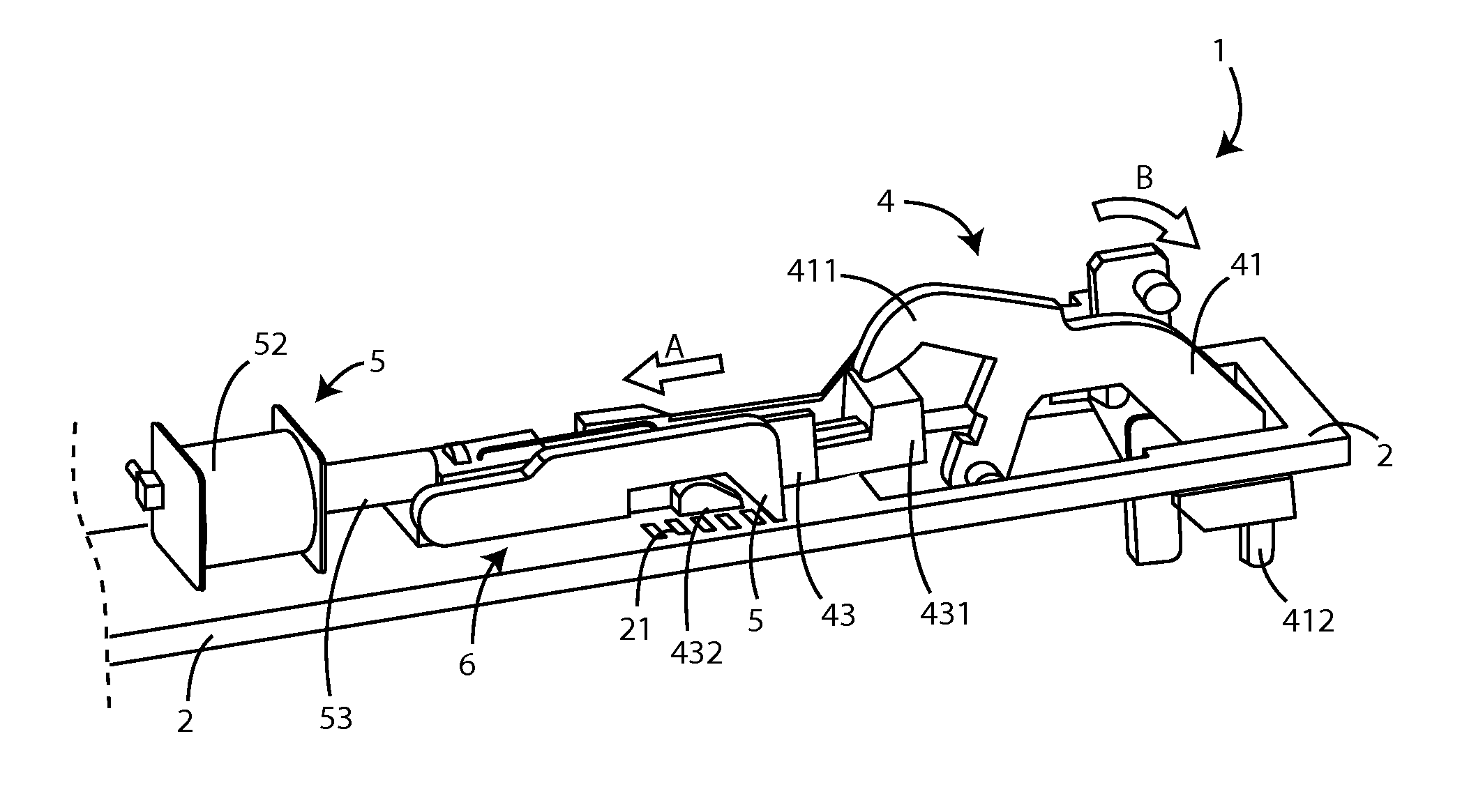 Door lock device