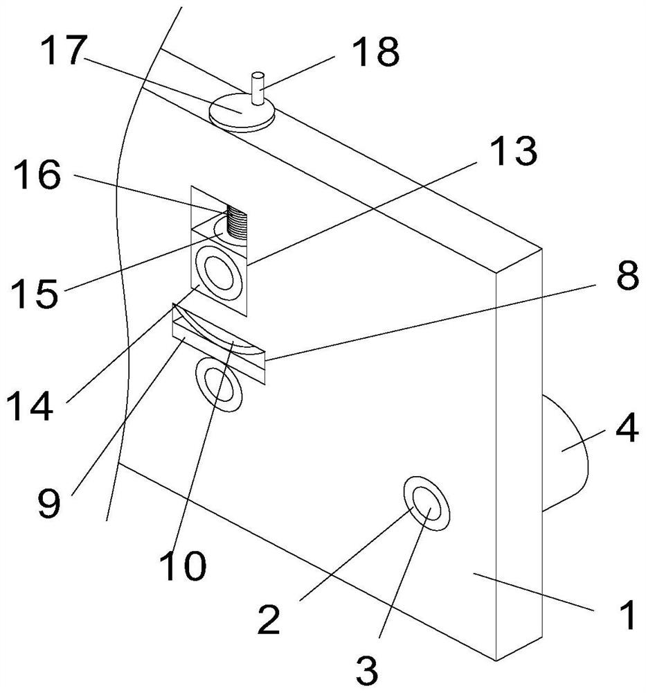 Impact testing device for impact-resistant gypsum plaster board