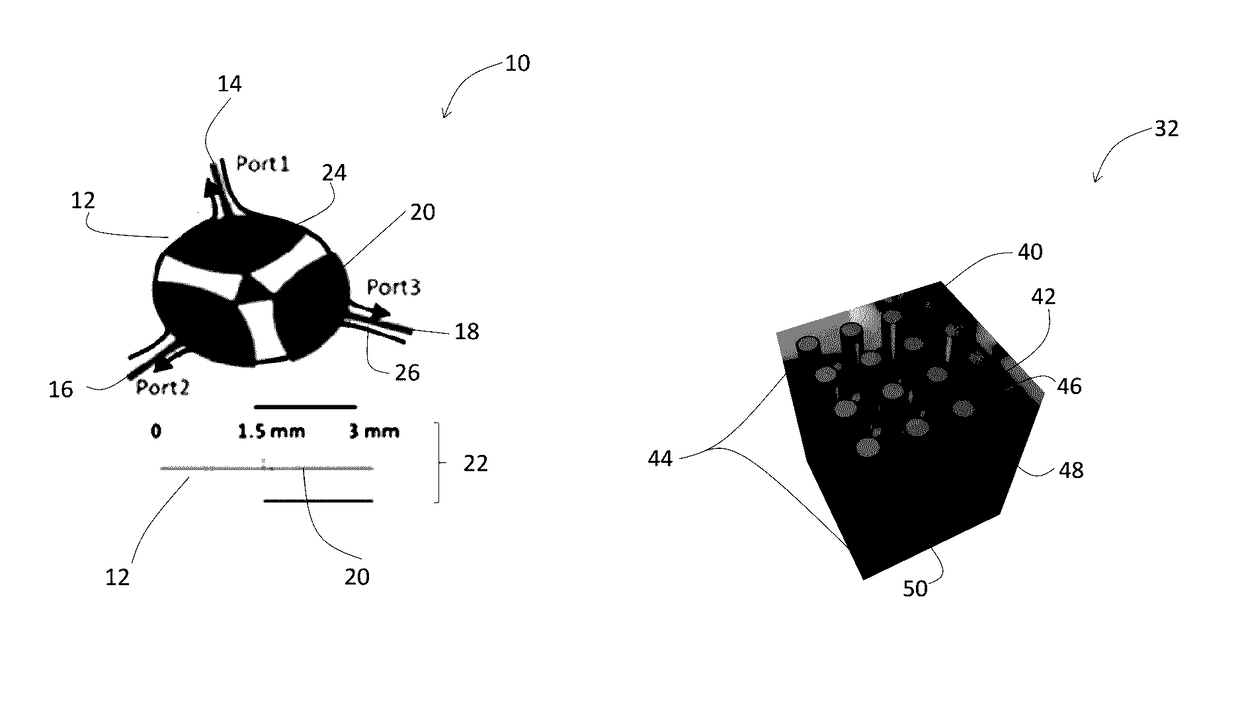 Magnetic nanofiber composite materials and devices using same