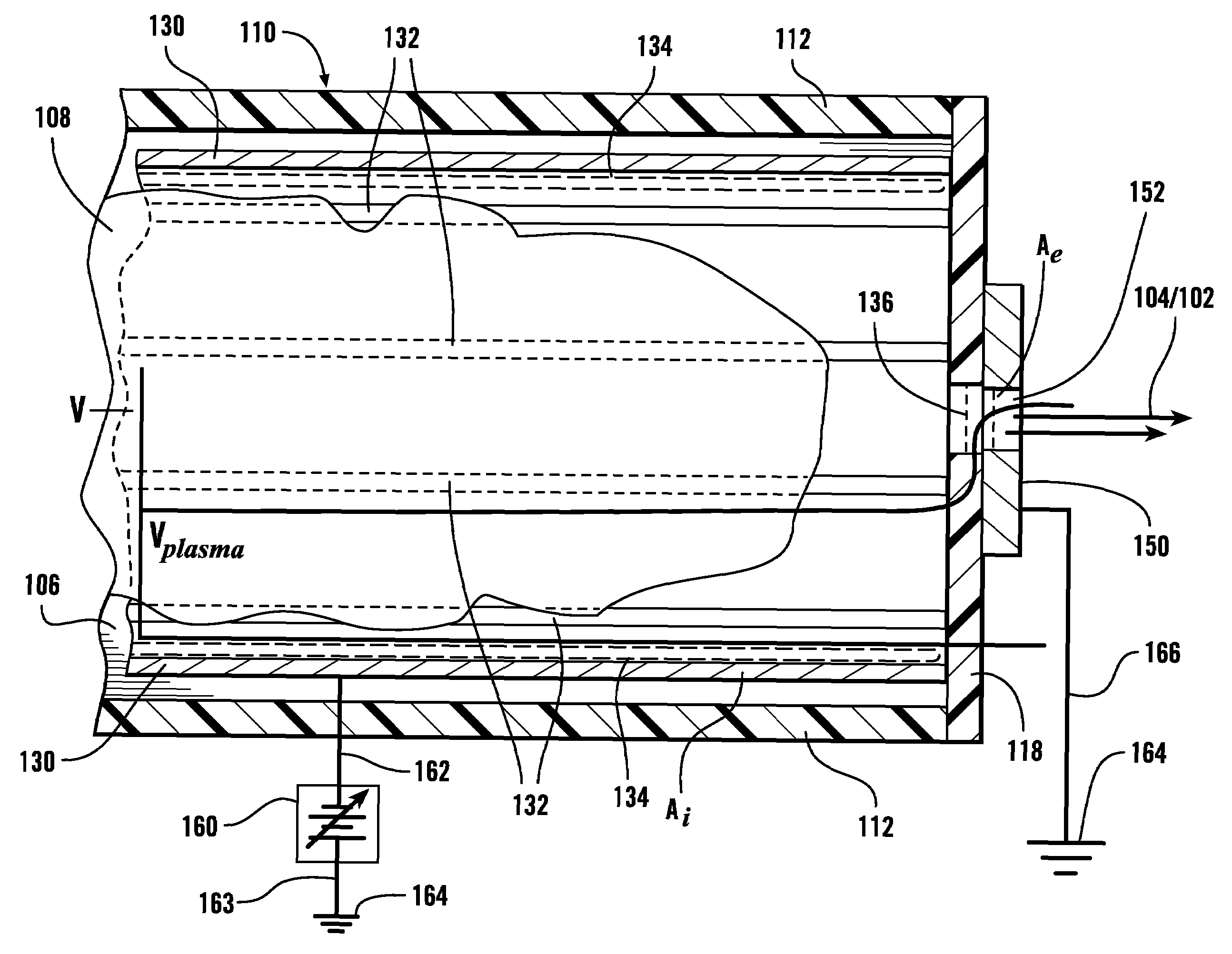 Non-ambipolar radio-frequency plasma electron source and systems and methods for generating electron beams