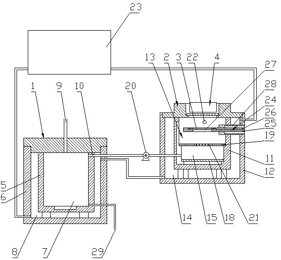 Spirit identifying system based on volatizing control and visualized array sensor