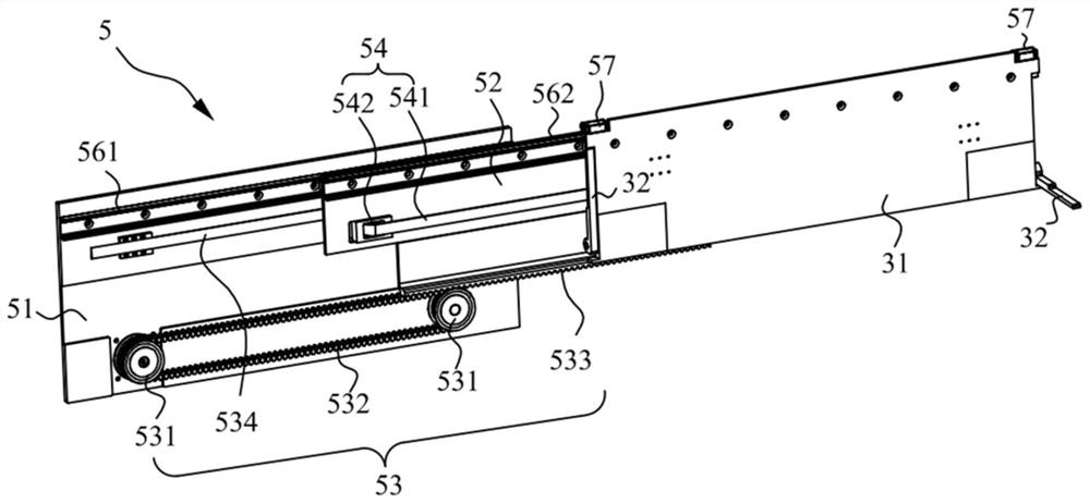 Carrying robot, container taking method and container placing method