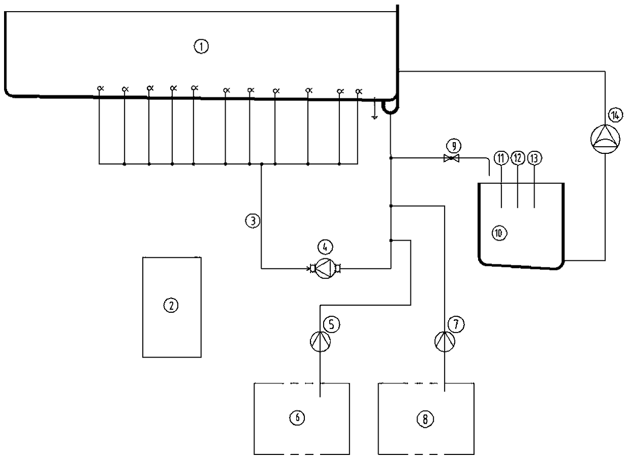 Automatic on-line analysis electrophoresis tank