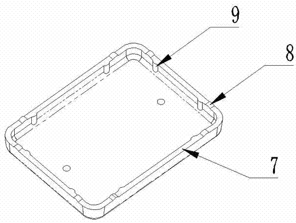 High-strength protection structure regulator used for vehicle generator