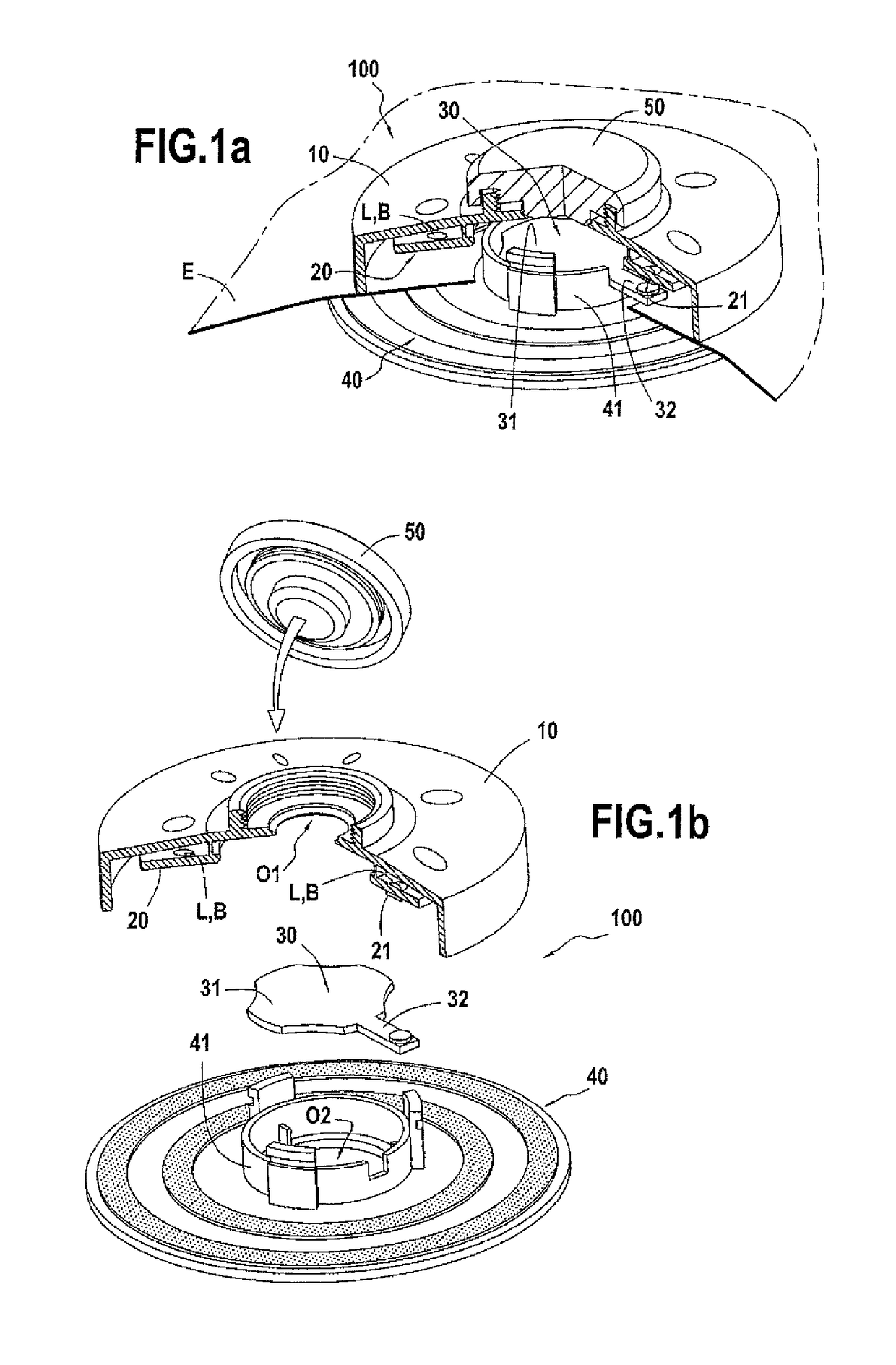 Valve designed to indicate whether or not fluid is passing