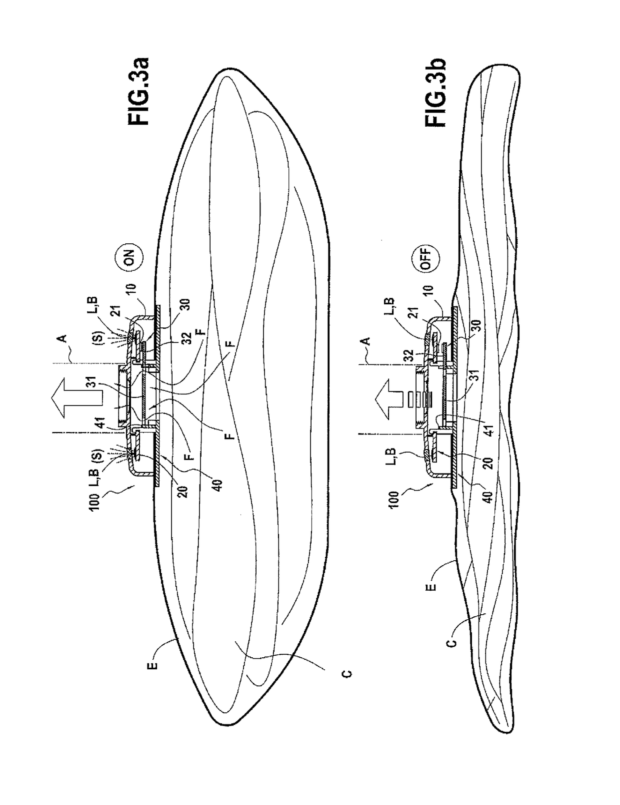 Valve designed to indicate whether or not fluid is passing