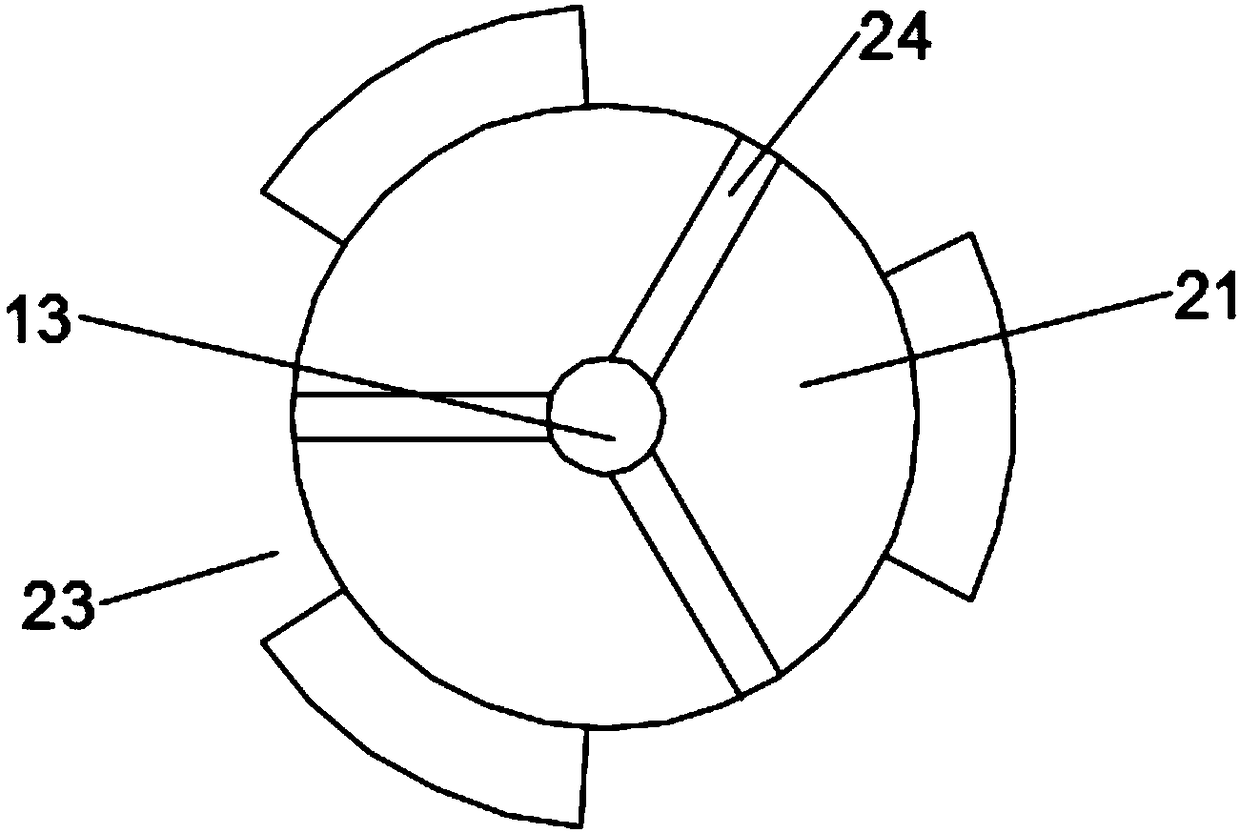 Linked type multistage walnut cleaning device