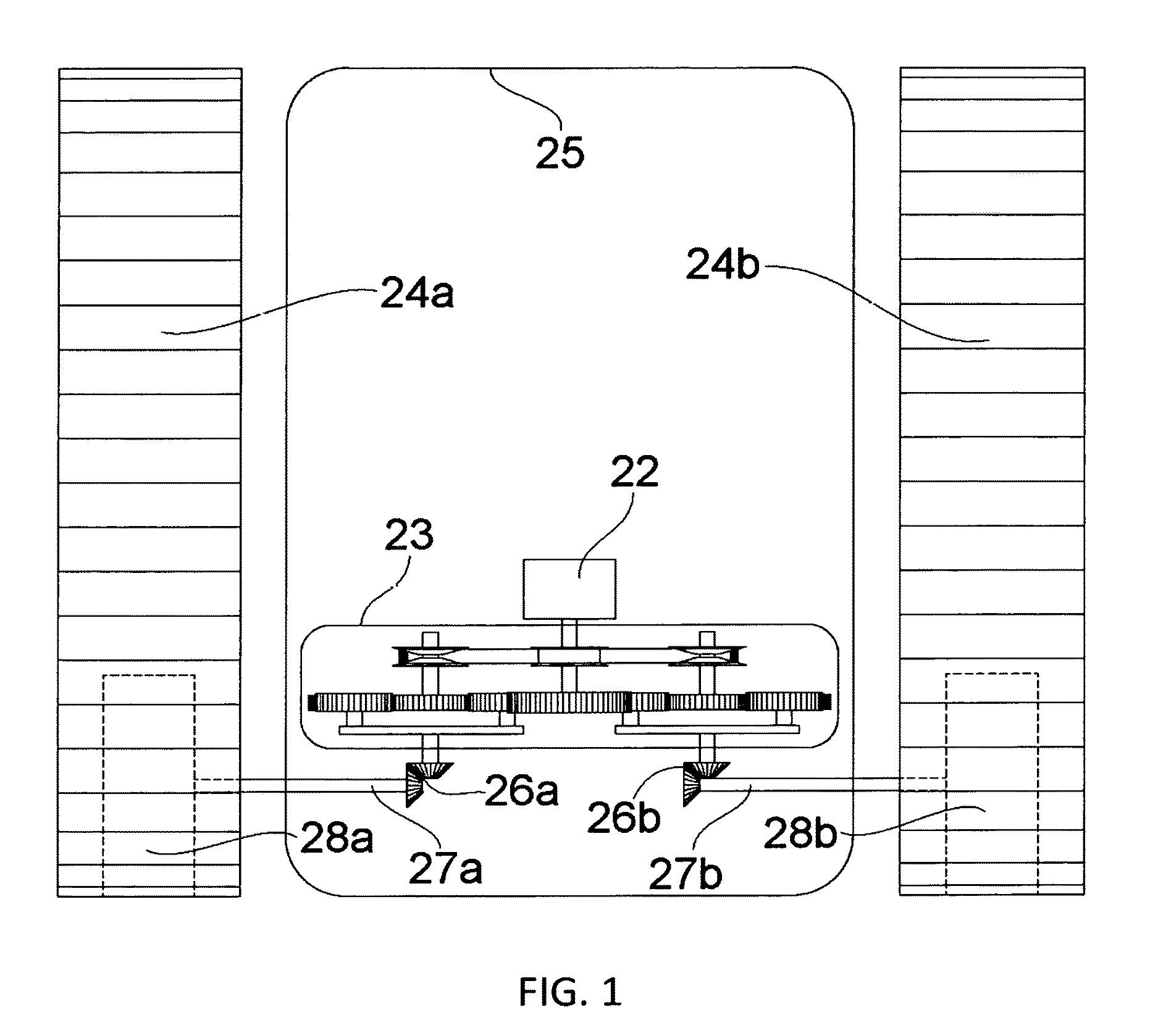 Infinitely variable transmission for differentially steered vehicles