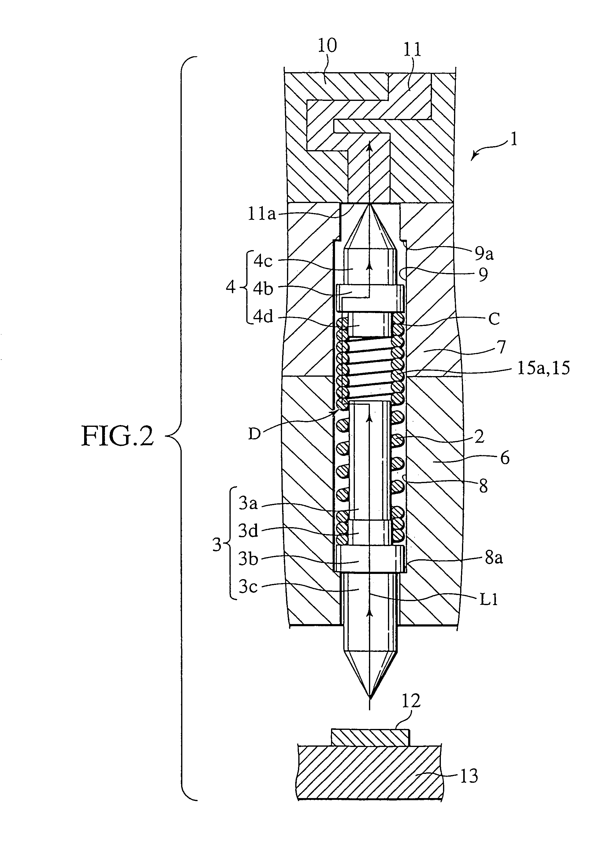 Microcontactor probe assembly having a plunger and electric probe unit using the same