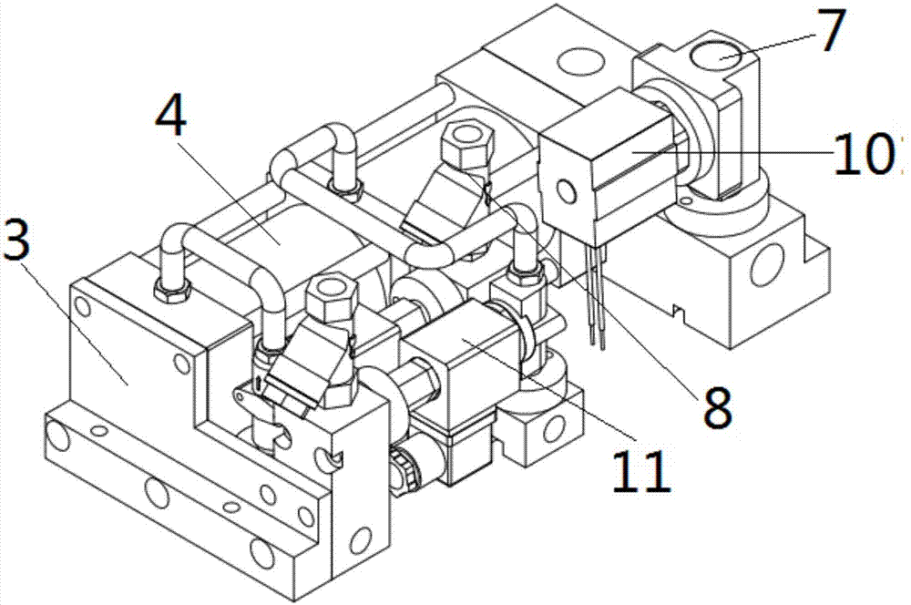 Robot electrode cap replacement auxiliary device