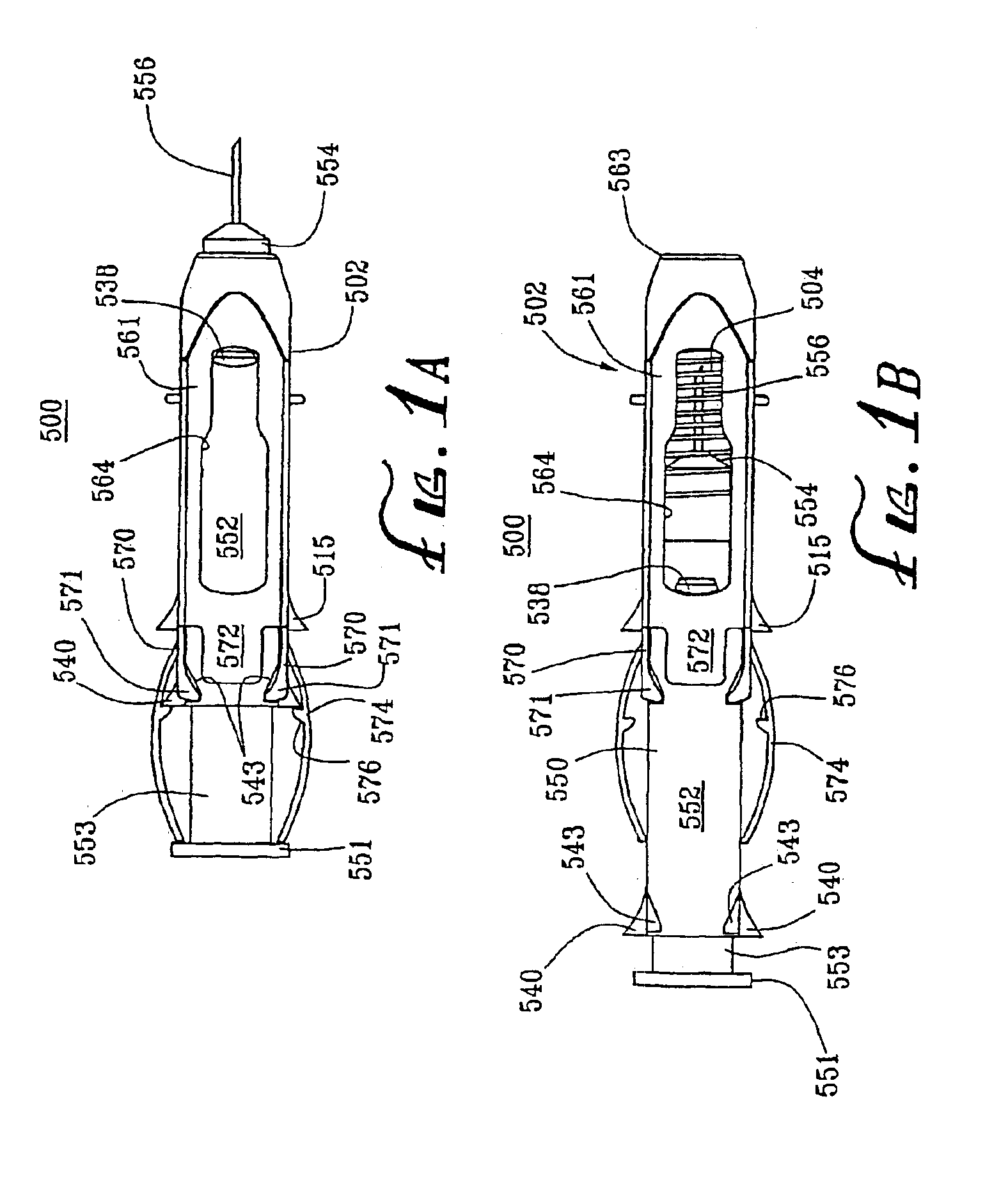 Syringe with needle guard injection device