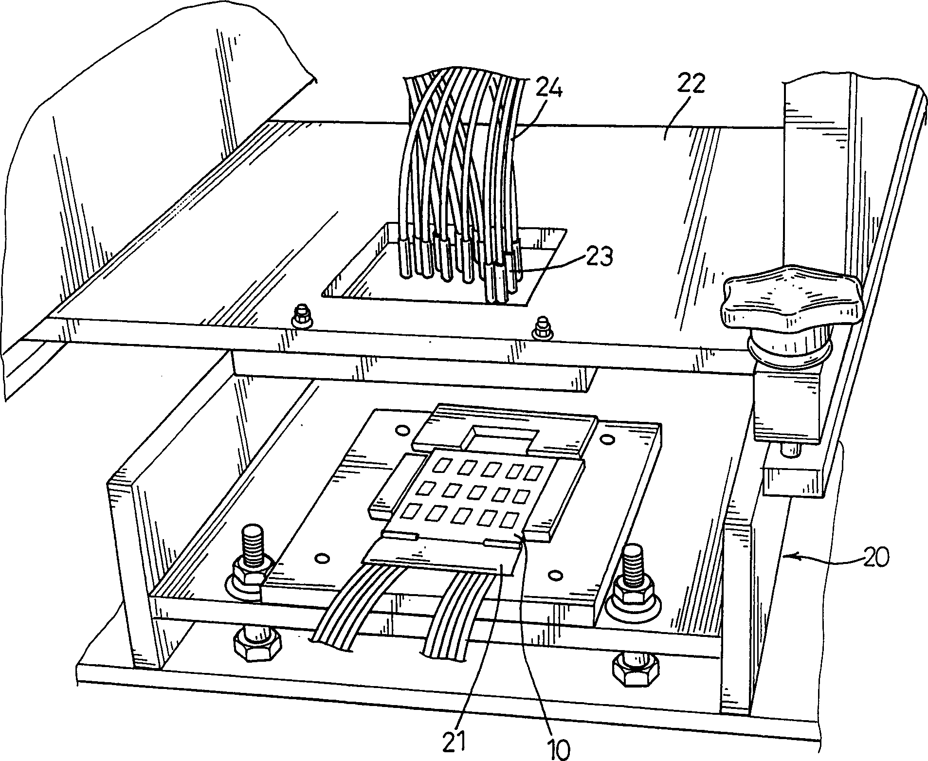 Method for testing electrical characteristics of digital type touch screen