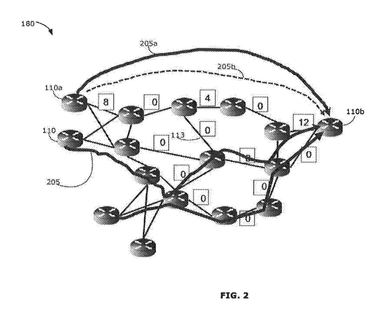 Methods and systems for transport SDN traffic engineering using dual variables