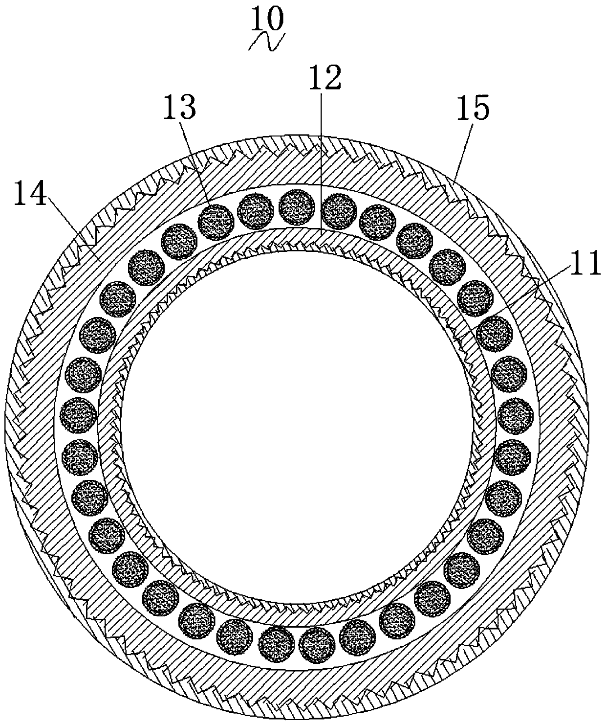 Natural orifice operation mechanical arm