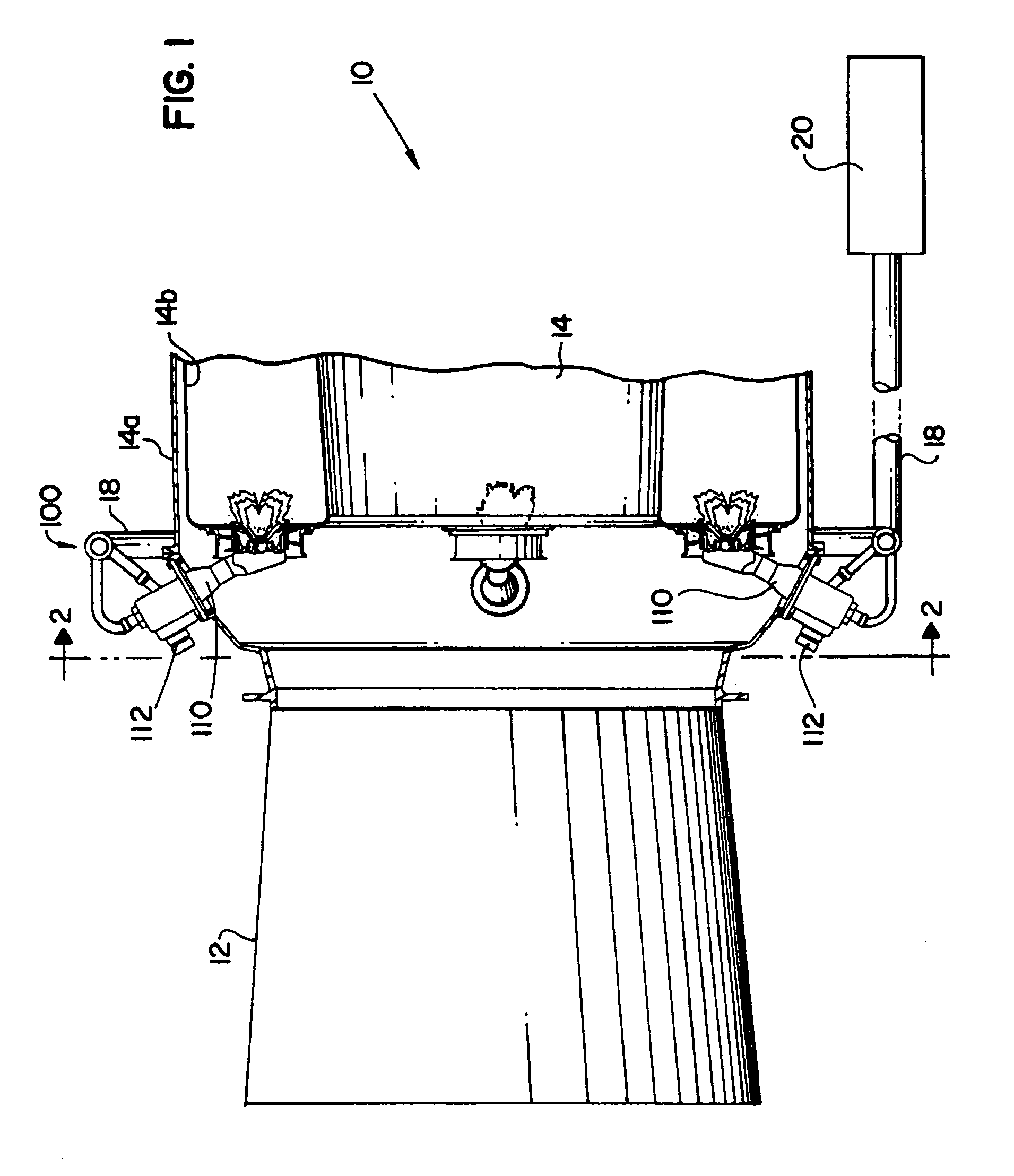 Active combustion control system for gas turbine engines