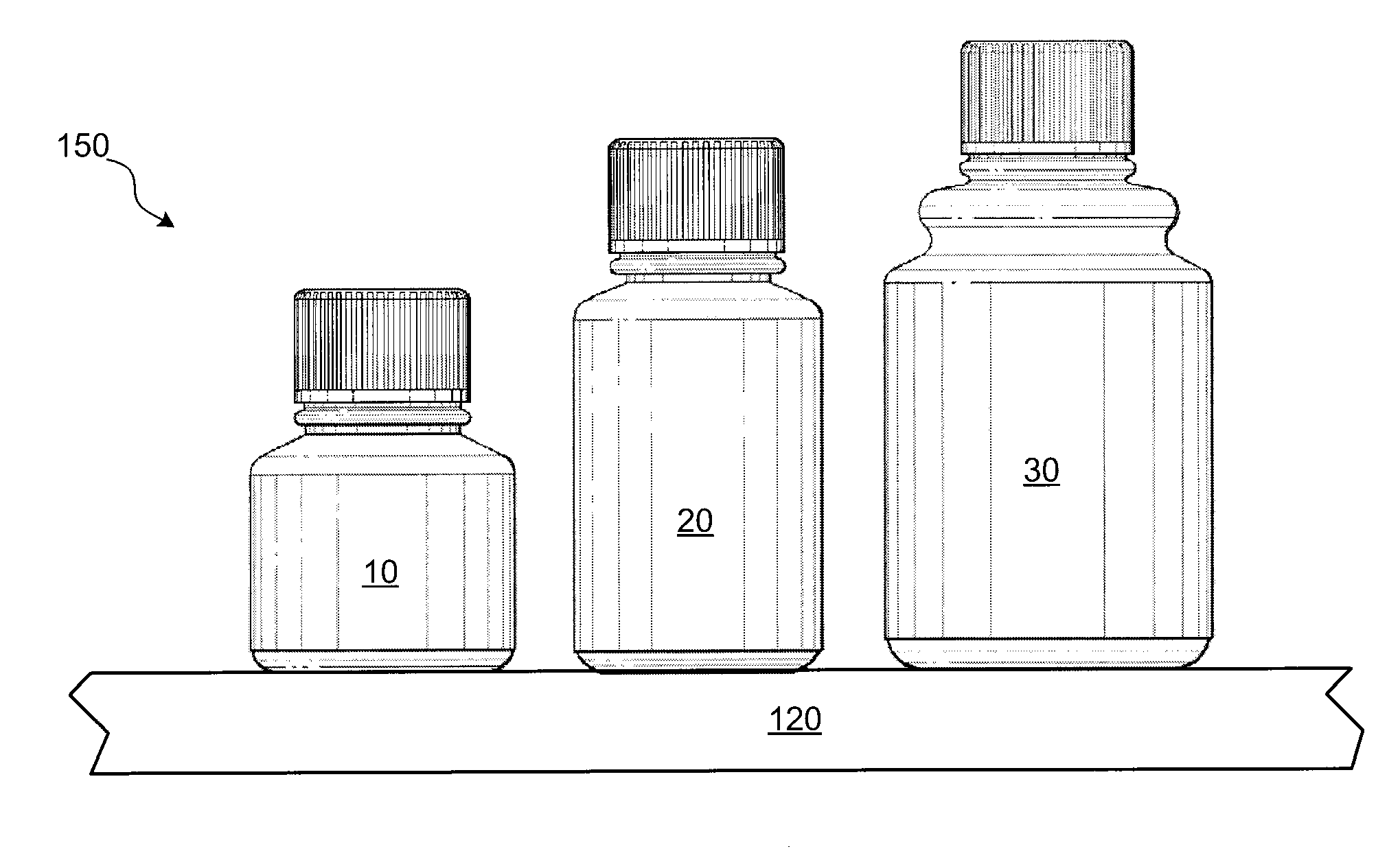 Medicine bottle with grip