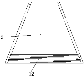 PVC (Polyvinyl Chloride) traffic cone capable of being convenient to carry