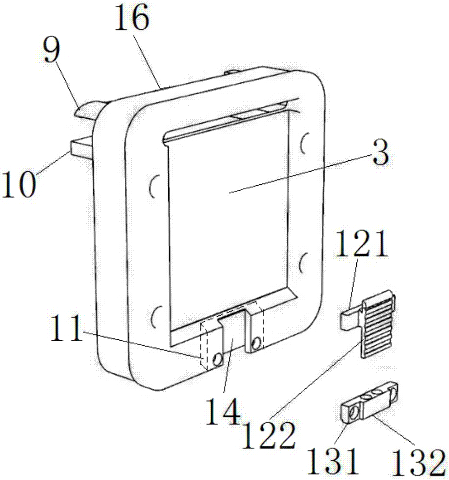 Buckle-type plug-piece socket