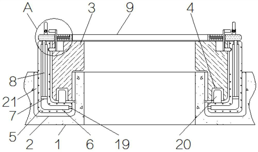 Anti-explosion hole hole capable of being disassembled and replaced