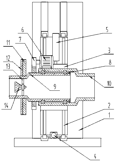 Active-rotation inner-spraying spray head and using method