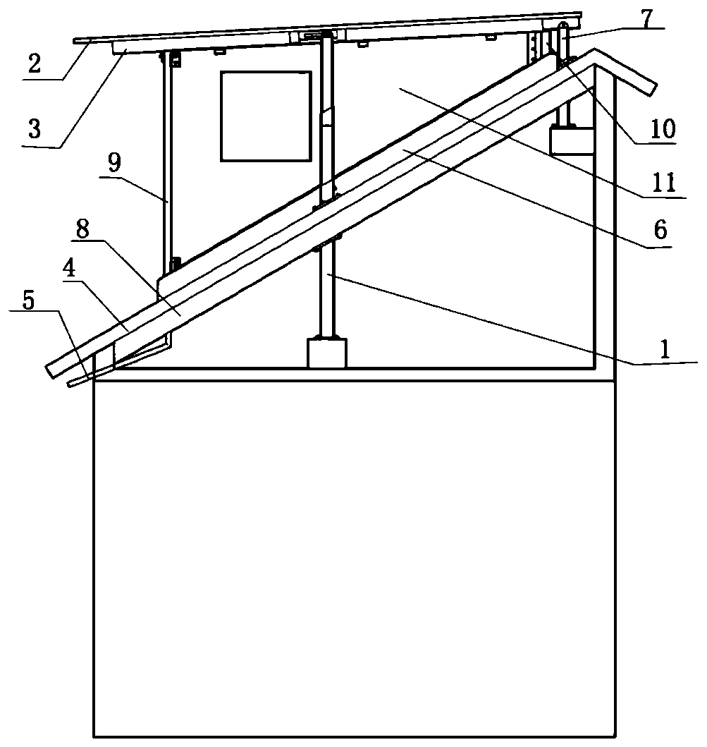 Space-variable attic and double-slope attic