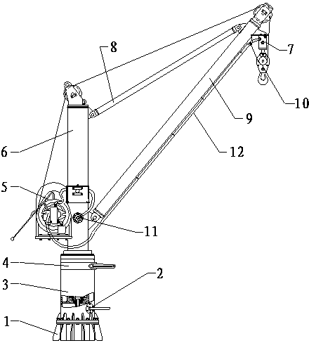 Vertical type pneumatic hanger