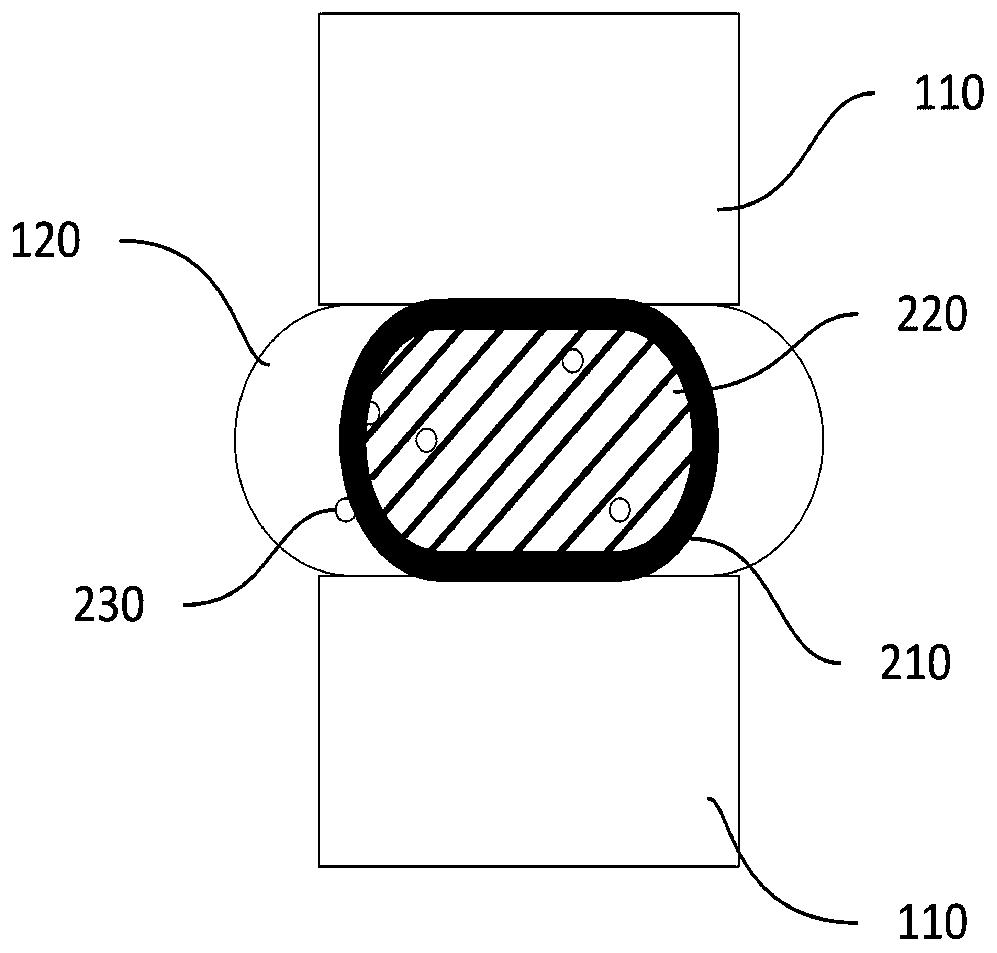 Ucleus pulposus prosthesis device implanted into intervertebral disc fibrous ring, a manufacturing method and filling device of nucleus pulposus prosthesis device