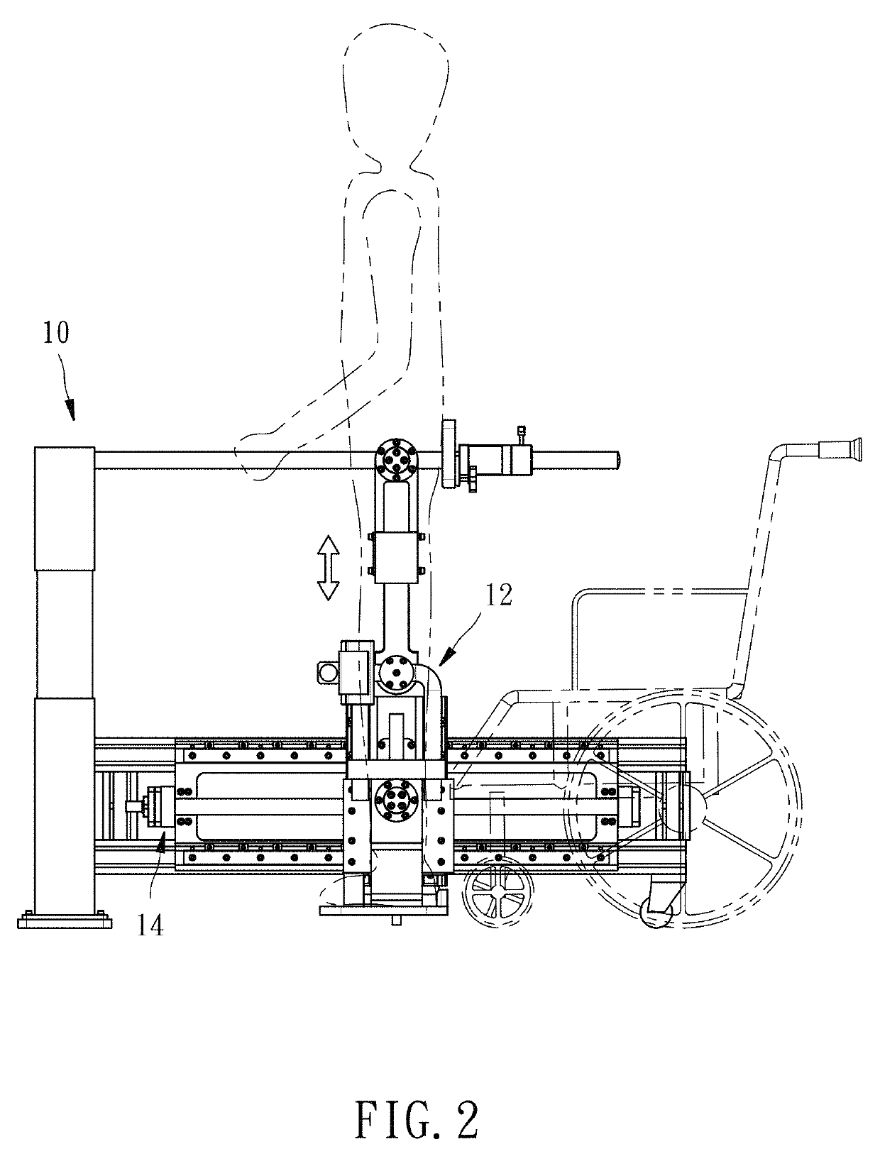 Lower limb spasticity measurement method