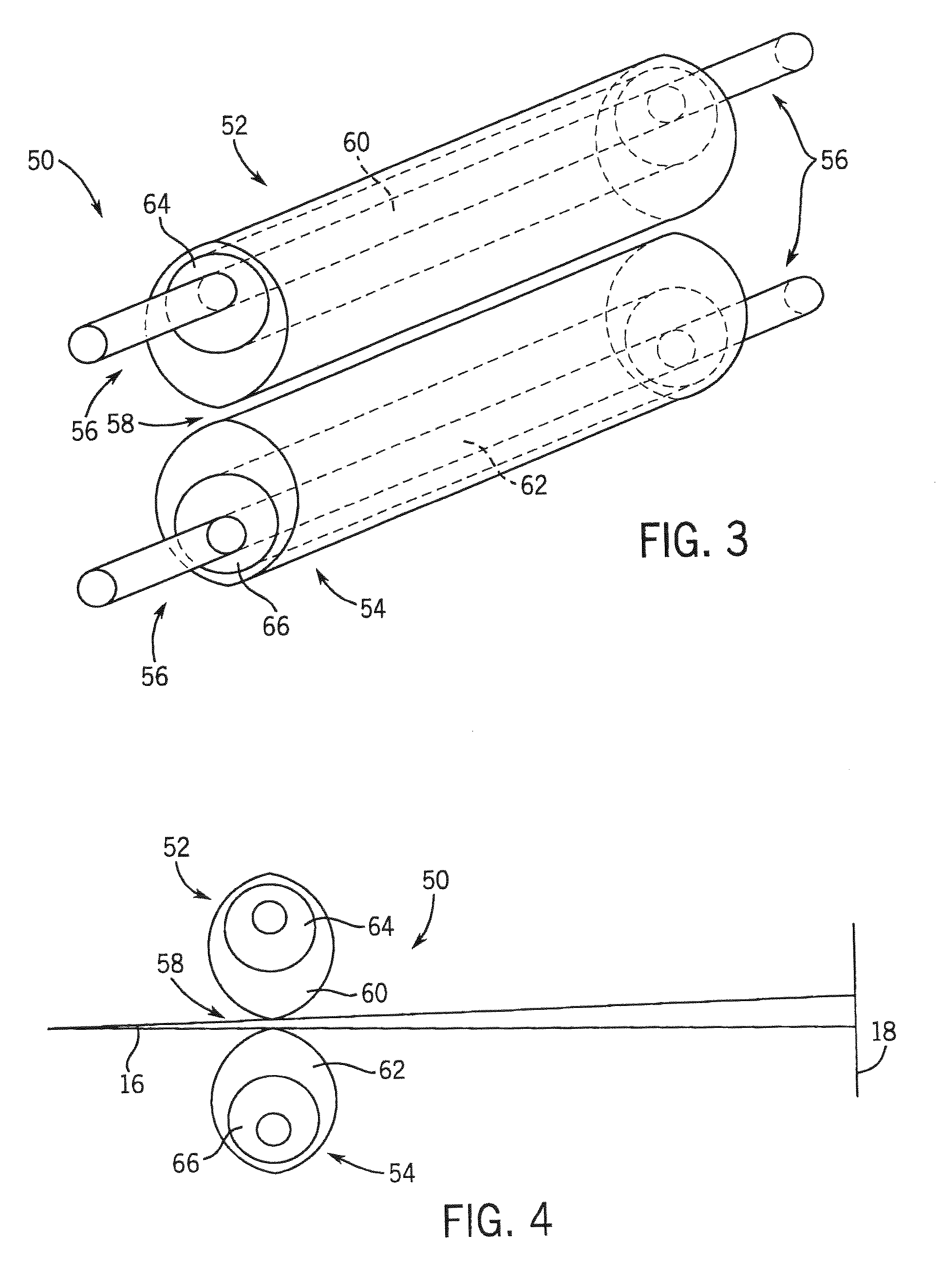 Method of manufacturing, and a collimator mandrel having variable attenuation characteristics for a CT system