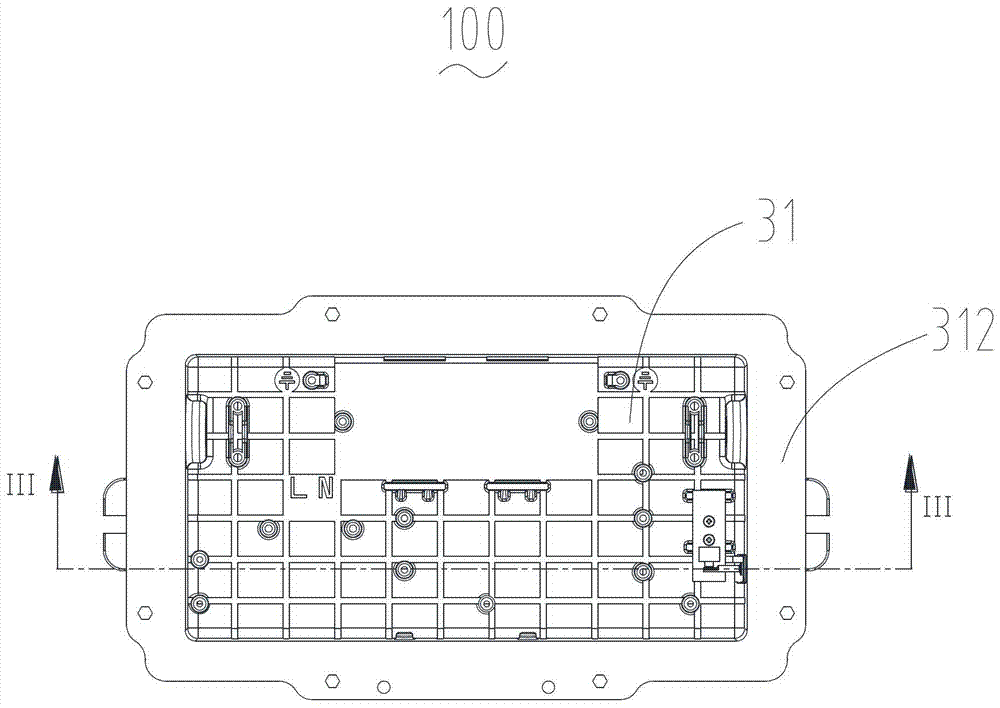 Knob structure and lamps