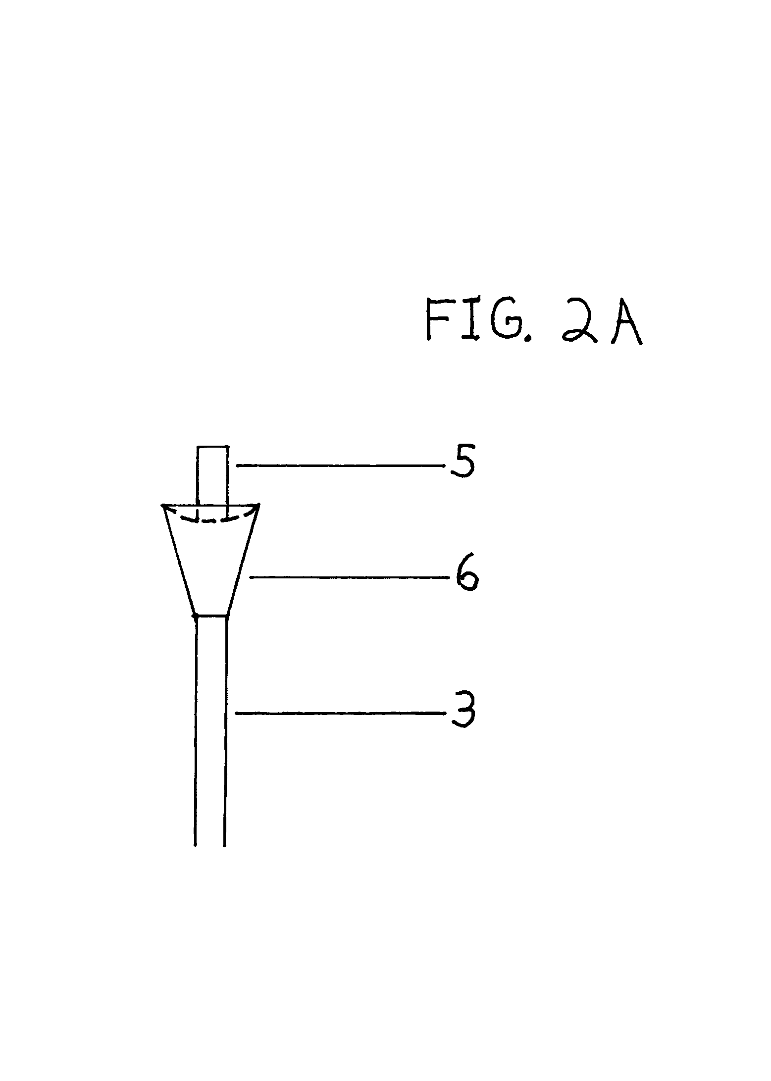 Practice insertion tip golf tee anchor