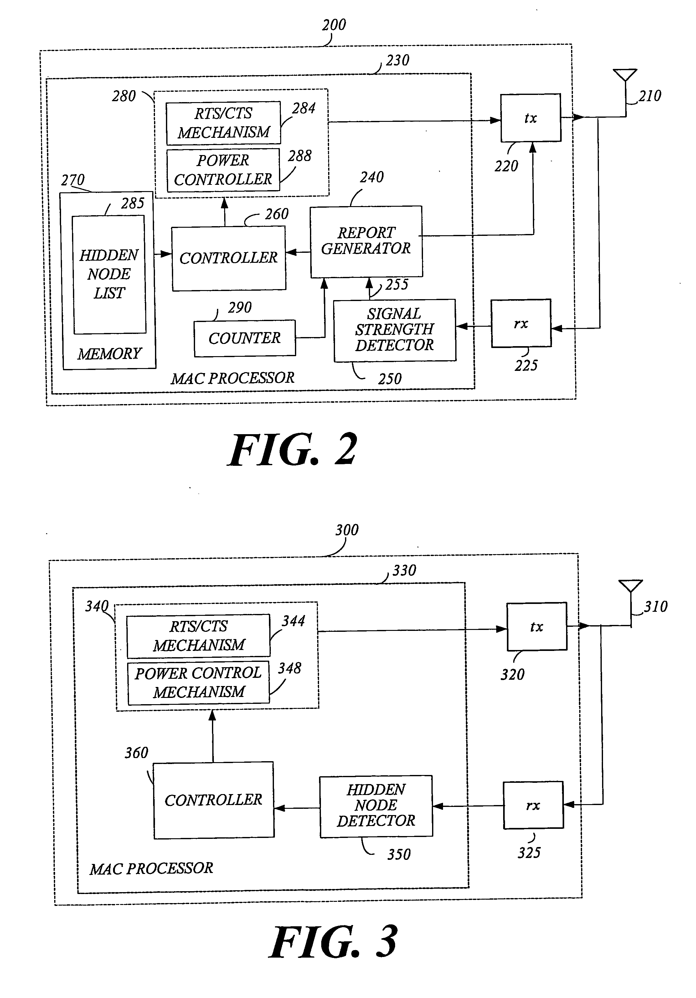 Method and apparatus to provide hidden node protection