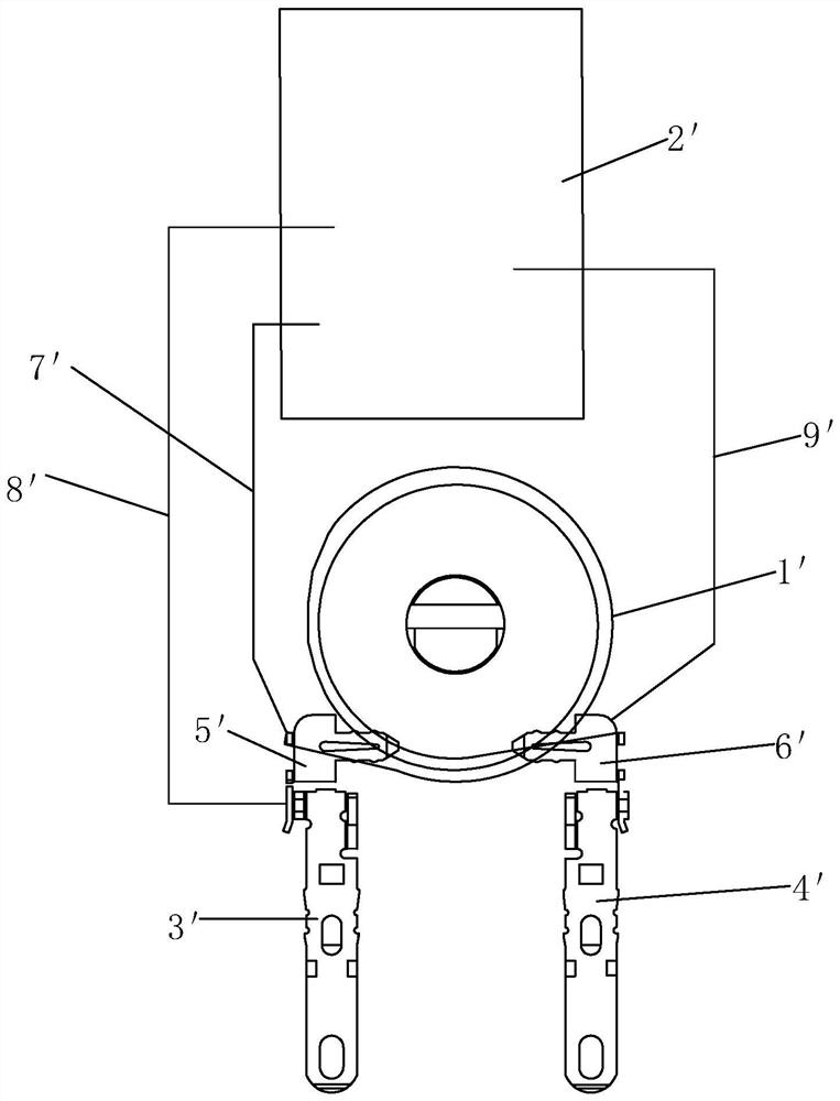 Electromagnetic relay, method for connecting electromagnetic relay with PCBA (printed circuit board assembly) and time relay