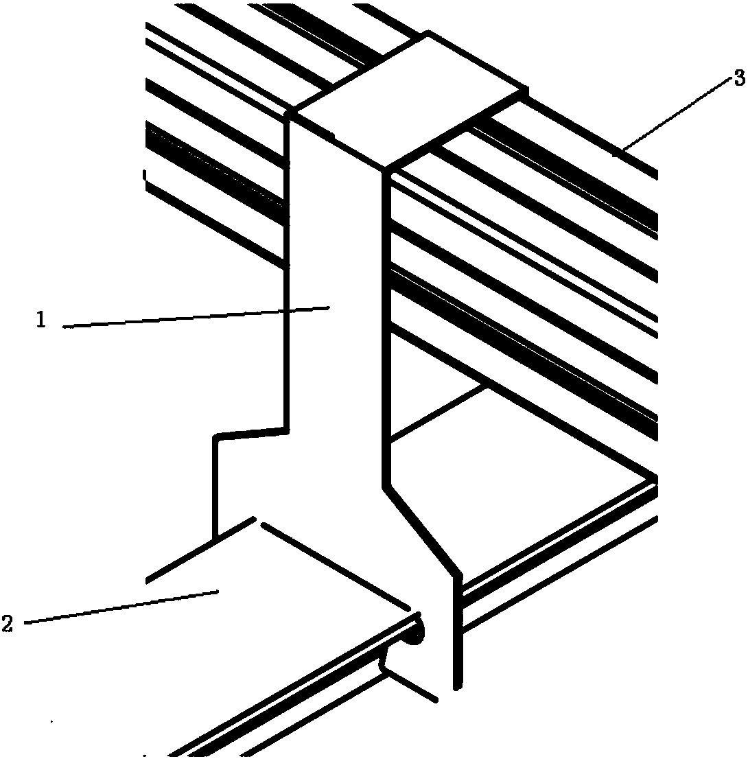 Connection element, ceiling joist assembly and assembly method