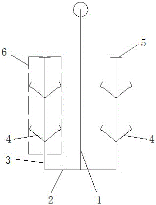 Suspension for efficient painting of auto parts