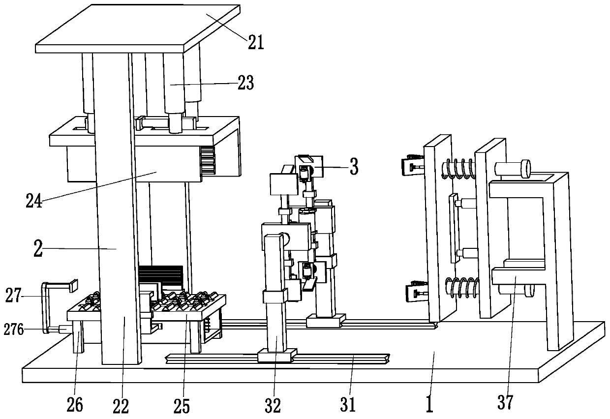 A soft-pack lithium battery secondary packaging clamping device and a soft-pack lithium battery processing method