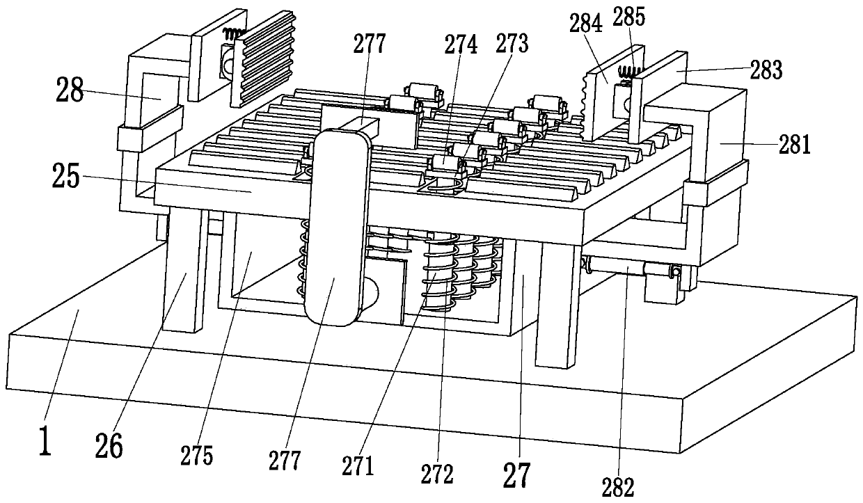 A soft-pack lithium battery secondary packaging clamping device and a soft-pack lithium battery processing method