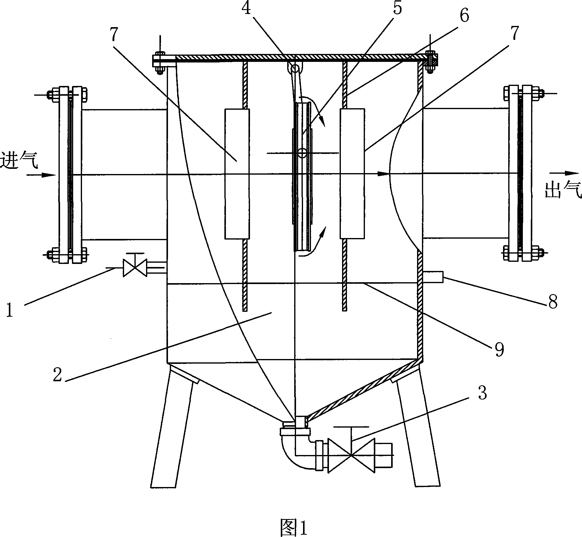 Bidirectional flame arrester