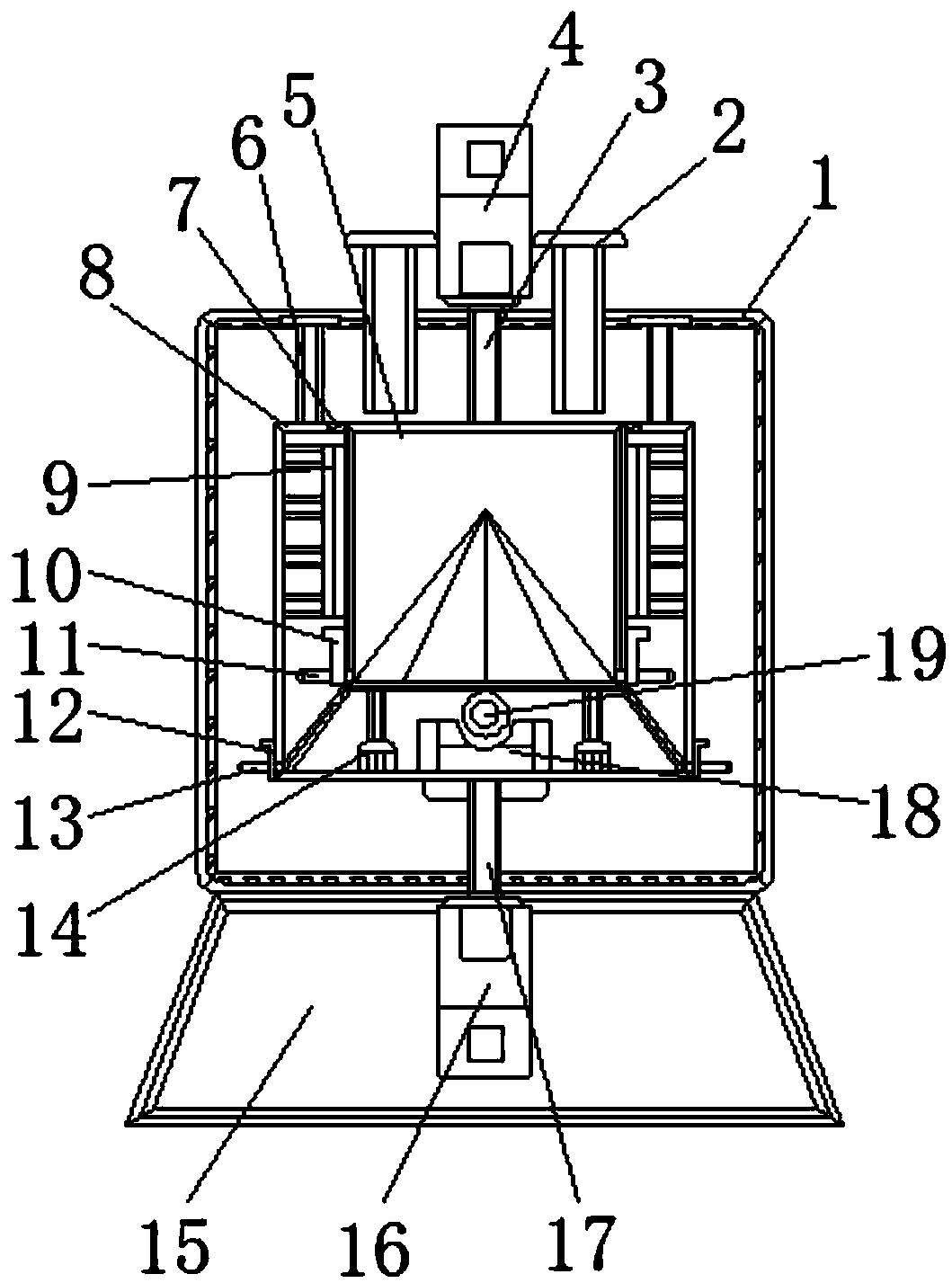 Metallurgy centrifugal separator capable of achieving classifying recycling