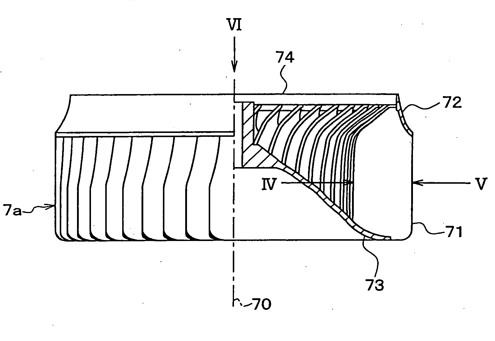 Multi-blade centrifugal blower