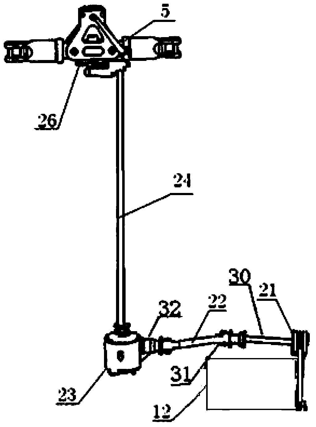 STOL (short take off and landing) unmanned aerial vehicle with unpowered-driven rotor wing