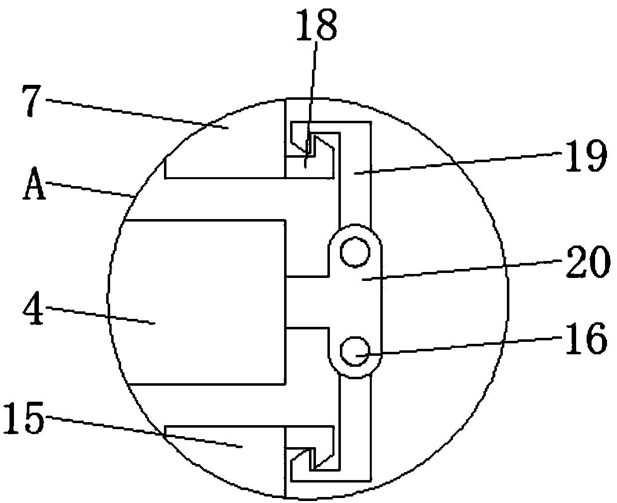 Unmanned aerial vehicle storage box with communication assisting function