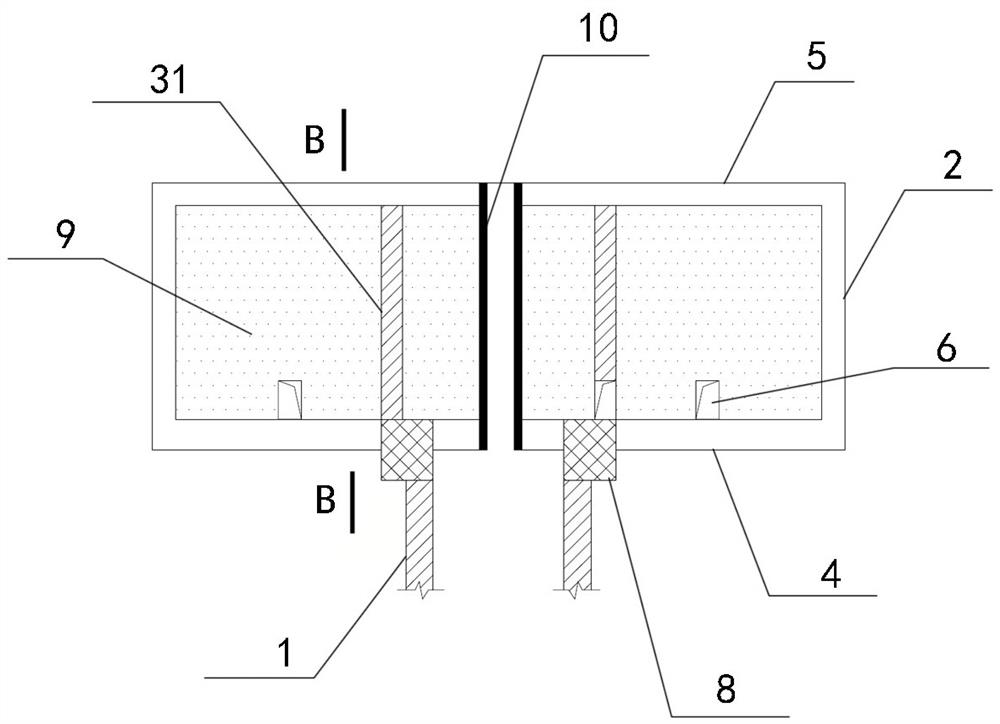 A construction method of a high-level water tower for a large-volume multi-zone water tank