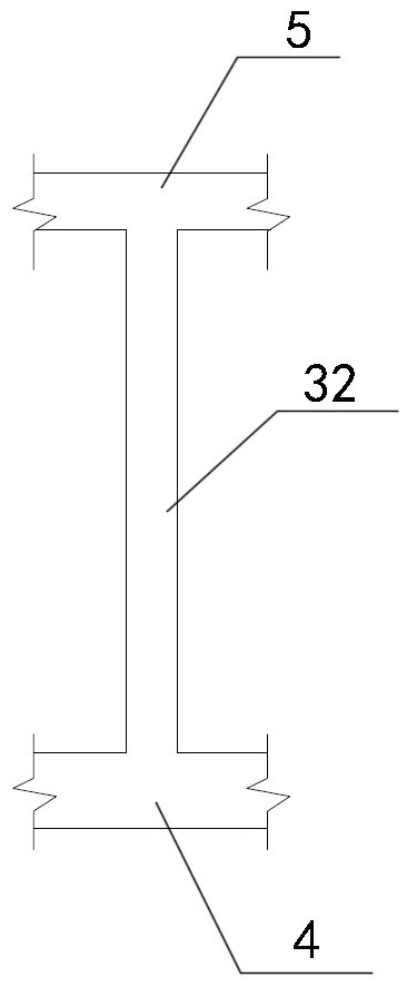 A construction method of a high-level water tower for a large-volume multi-zone water tank