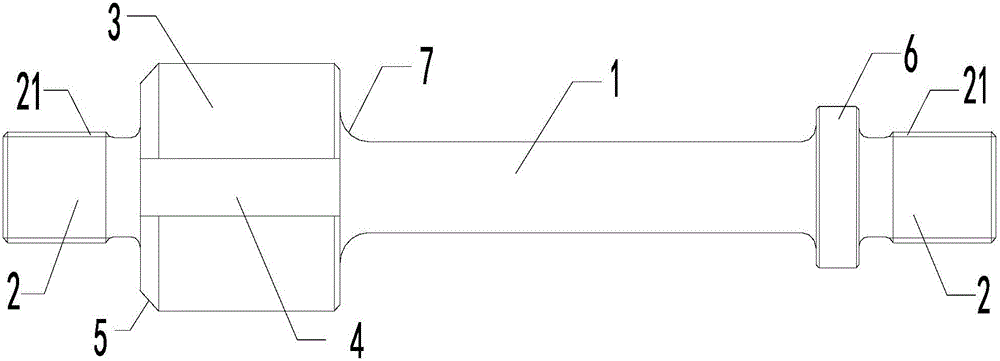 Suspension device of sucker rod